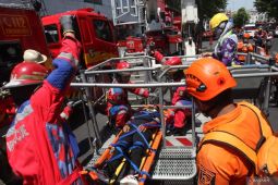 Simulasi penanganan tanggap darurat bencana