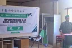 HMI Babel gelar latihan akbar ciptakan kader berkarakter