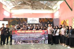 Polres Pesisir Barat menggelar sosialisasi cegah aksi kenakalan remaja