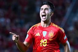 Gol tunggal Martin Zubimendi menangkan Spanyol atas Denmark