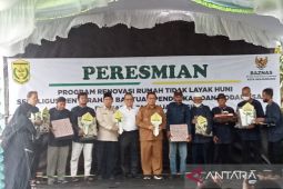 Baznas Banjarmasin renovasi total sepuluh rumah tidak layak huni
