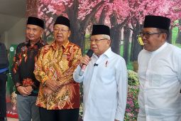 Ma'ruf Amin jelang purnatugas: Tidak ada lagi 'matahari kembar'