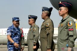 TNI AU kerahkan pesawat intai untuk patroli di Jakarta saat pelantikan