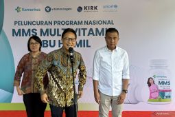 Menkes luncurkan tablet MMS untuk penuhi gizi bagi ibu hamil di Bandung