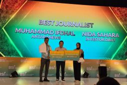Jurnalis LKBN Antara raih Best Journalist BSI Media Award 2024