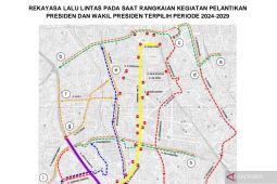 Jakarta to apply traffic management for presidential inauguration day