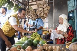 Cagub Kaltim Rudy Mas'ud blusukan ke Pasar Kedondong