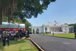 Presiden Jokowi bertolak ke Senayan via gerbang Istana Merdeka