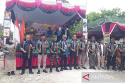 Bawaslu Sumut launching kampung pengawasan di Desa Sidomulio Palas