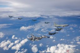 TNI AU benarkan delapan pesawat tempurnya kawal penerbangan Jokowi ke Surakarta