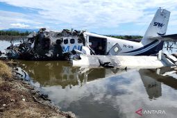 Pesawat SAM Air jatuh di Gorontalo, empat orang meninggal