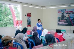 Honda Babel edukasi keselamatan berkendara di SMA PGRI Tanjungpandan