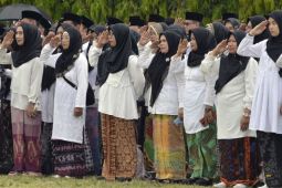 Santri apresiasi seleksi Olimpiade Santri Nusantara di Lampung