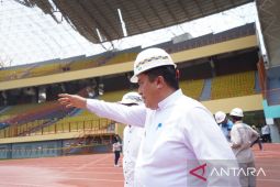 Pemkab Bekasi asesmen kerusakan stadion Stadion Wibawa Mukti imbas puting beliung