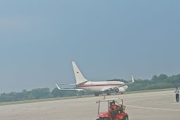 Prabowo Subianto menuju Magelang