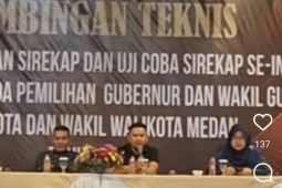 KPU Medan gelar Bimteklanjutan penggunaan Sirekap untuk PPK dan PPS