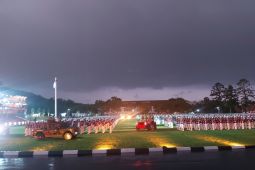 Presiden Prabowo pimpin Parade Senja di Akmil Magelang