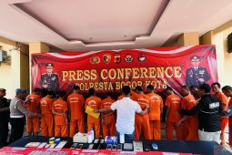 Polresta Bogor meringkus 23 tersangka penyalahgunaan narkoba dalam sebulan