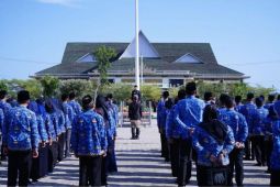 Pj Bupati Pringsewu pimpin upacara Hari Sumpah Pemuda