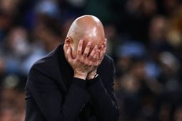 Manchester City telan empat kekalahan berturut-turut setelah ditumbangkan Brighton 1-2