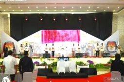 KPU Kabupaten Gorontalo sukses gelar debat terbuka tahap pertama