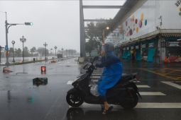 Badai Kong-rey di Taiwan sebabkan 3 orang meninggal dan 690 terluka