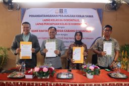 Lapas Gorontalo-BRI kerja sama transaksi digital bagi WBP