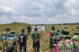 PT TAM-Korem 045 tanam 66.000 kayu putih di Gunung Sepang