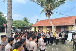 Sebanyak 182 personel kepolisian siap amankan debat Pilkada di Pesibar