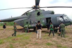 Sempat mendarat darurat di Blora, Helikopter TNI-AD kembali terbang usai diperbaiki