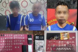 Polres Sukabumi Kota tangkap 3 kurir sabu di lokasi berbeda