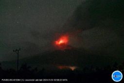 Badan Geologi: Waspadai banjir lahar di sekitar Gunung Lewotobi