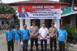 Kapolres Langkat hadiri deklarasi Relawan Anti Narkoba Namo Sialang