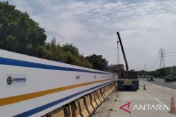 Jasamarga lakukan penguatan lereng di titik KM 48 Tol Jakarta-Cikampek
