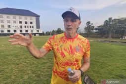Joel Cornelli genjot fisik pemain Singo Edan songsong pekan ke-11 Liga 1