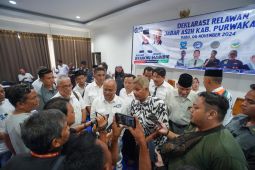 Jaringan relawan di Purwakarta deklarasikan dukungan pada pasangan Asih