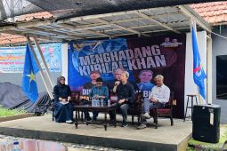 Diskusi dan bedah buku 'Menghadang Kubilai Khan', bahas persatuan nasional
