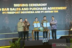 Kerja sama Antam dan Freeport menghemat Rp200 triliun