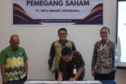 PT TIrta Amandit diharapkan tingkatkan pelayanan hingga pelosok desa