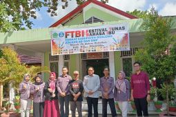 Kantor Bahasa Gelar FTBI di SMPN 1 Tilamuta