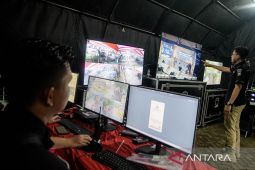 Pengamanan debat perdana Pilgub Jabar 2024
