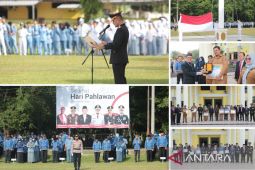 Tujuh OPD Bangka Tengah terima penghargaan di hari pahlawan