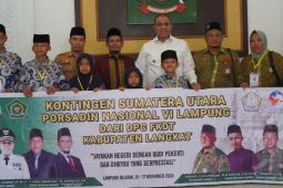 PJ Bupati Langkat lepas keberangkatan kontingen Porsadin