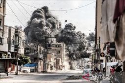 Gaza utara digempur pengeboman besar-besaran oleh tentara Israel