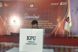 KPU Singkawang simulasikan pemungutan suara di sekolah