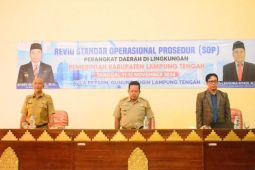 Pemkab Lampung Tengah buka reviu SOP perangkat daerah
