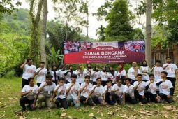 Mahasiswa IIB Darmajaya dibekali keterampilan bencana di Tahura Wan Abdul Rachman