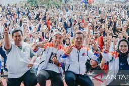 Ribuan warga Karawang padati kampanye Aep-Maslani