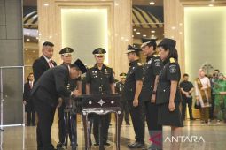 Menteri Hukum lantik 11 pimpinan baru, Kemenkumham Kalsel siap laksanakan tusi