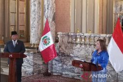 Presiden Peru Dina Boluarte akan berkunjung ke Indonesia pekan depan